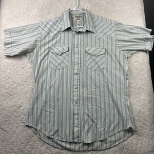 Ruddock Pearl Snap‎ Shirt VTG Cowboy Ranch Rodeo Outdoors Bar Western USA USA